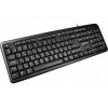 Клавиатура за компютър Canyon CNE-CKEY01-BG Black USB